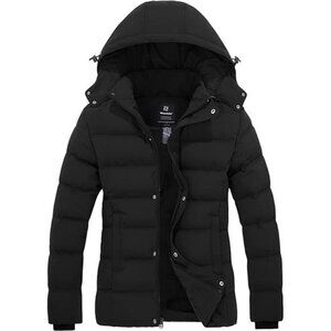 Women's Hooded Warm Winter Coat Quilted Thicken Puffer Jacket